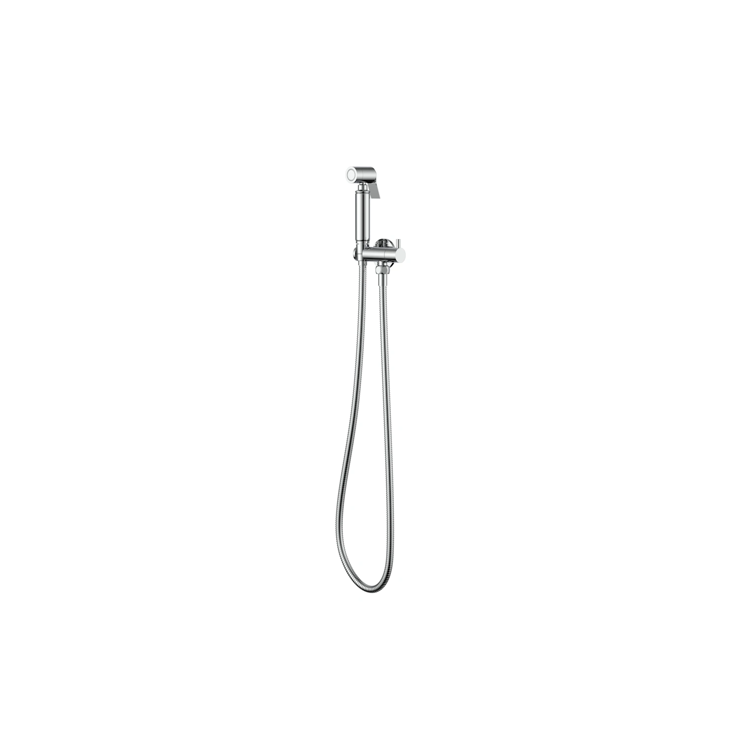 DutchLine - Bidet Knijp Handdoucheset - Chroom DutchLine - Bidet Knijp Handdoucheset - Chroom