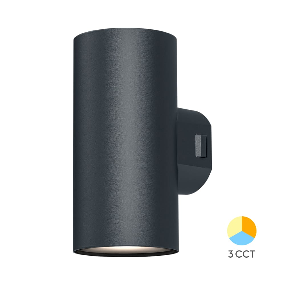 Braytron LED Wandlamp - 2x9W - Directioneel - Grijs - Afbeelding 1