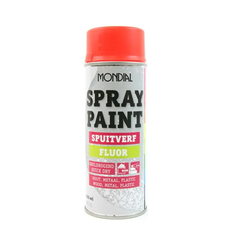 MONDIAL Spray Paint - Fluor Orange - 400 ml