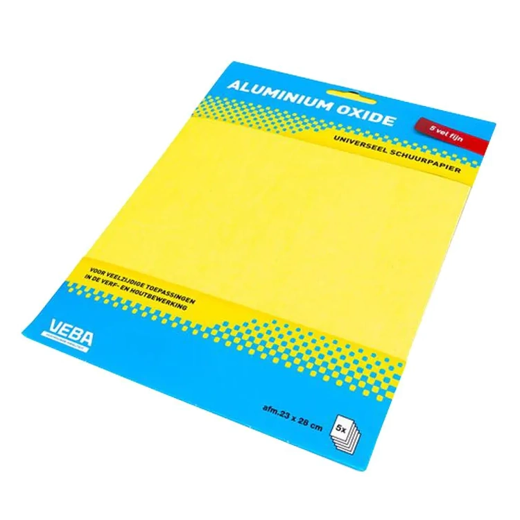 VEBA Schuurpapier Vellen 23x28cm Aluminium Oxide - Fijn - Afbeelding 1
