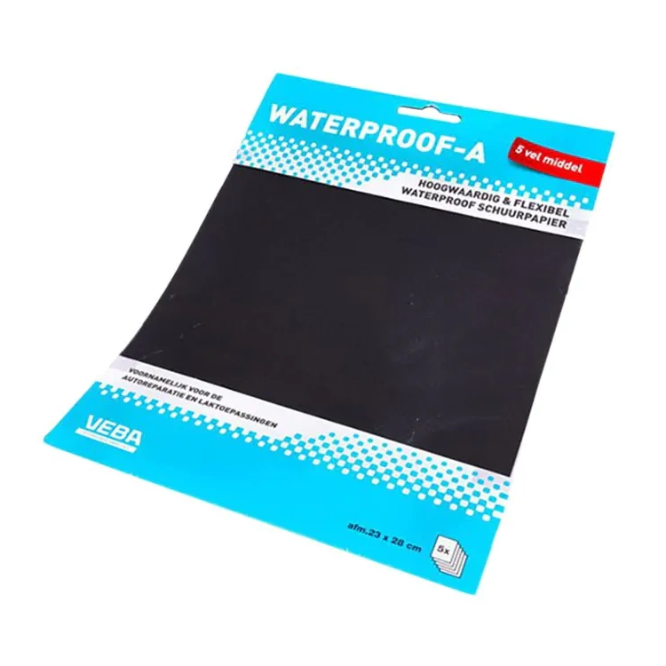 VEBA Schuurpapier Vellen 23x28cm Waterproof - Grof - Afbeelding 1