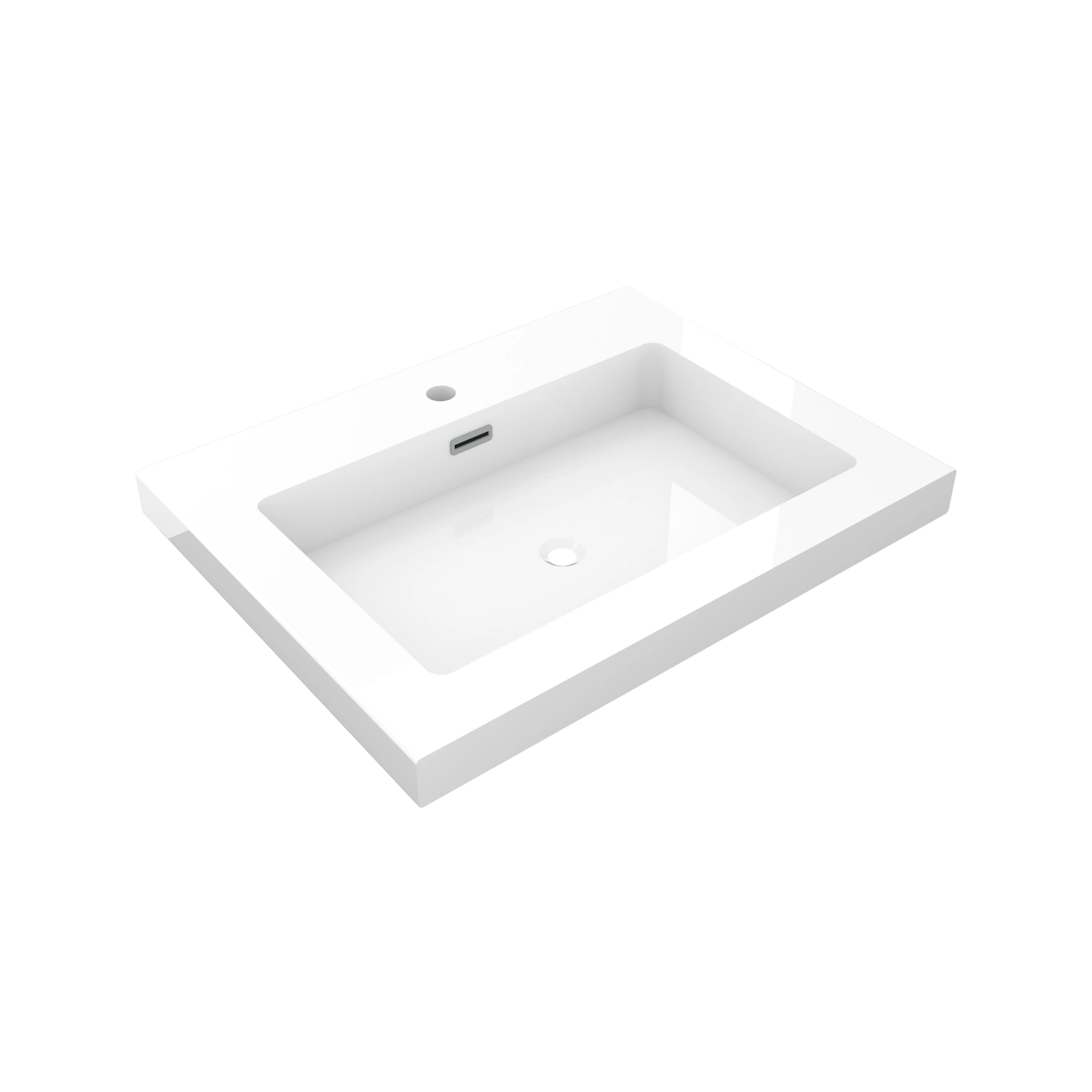 DutchLine - Atlanta 60 - Glans Wit - 1 Kraangat