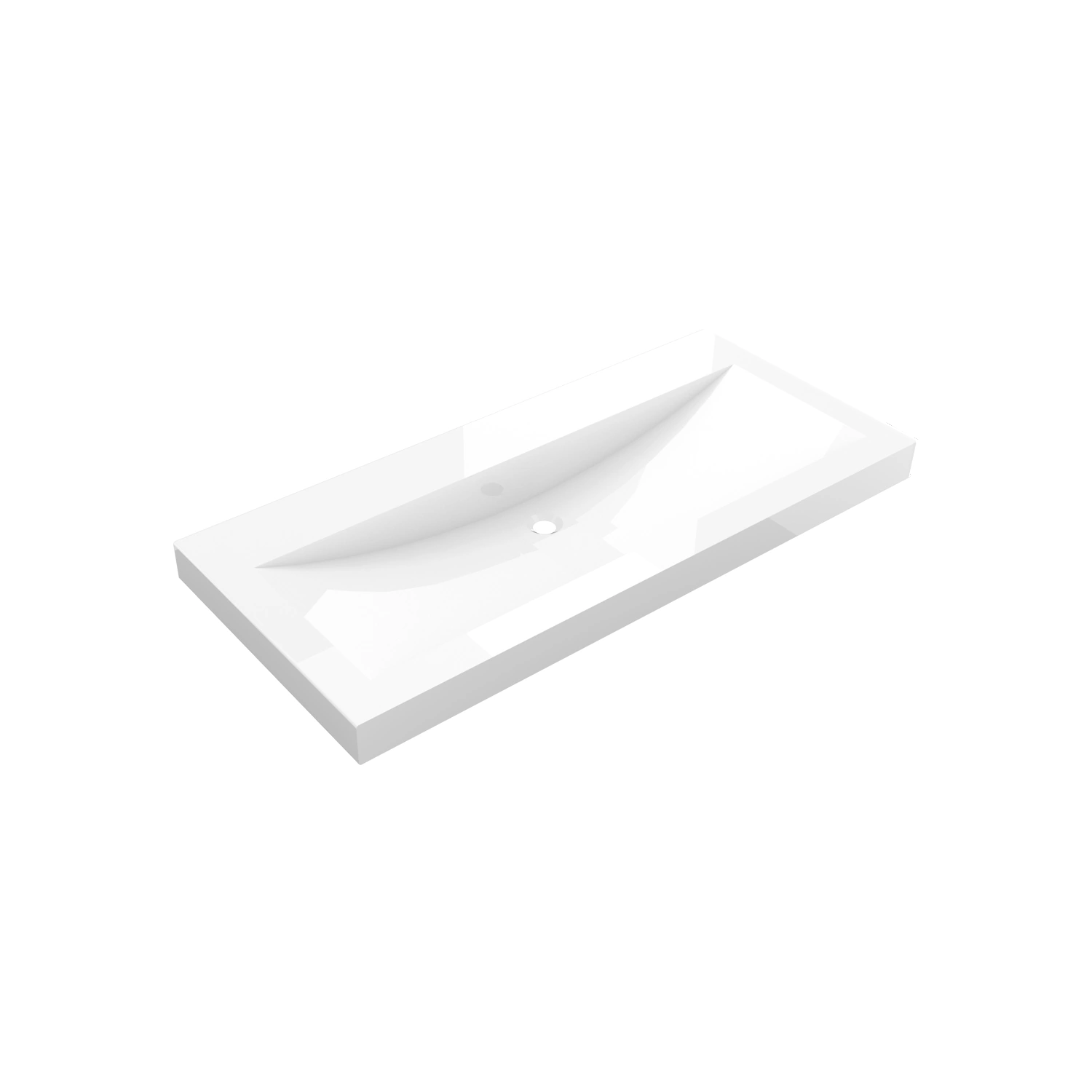 DutchLine - Atlanta Ondiep 80 - Glans Wit - 0 Kraangaten