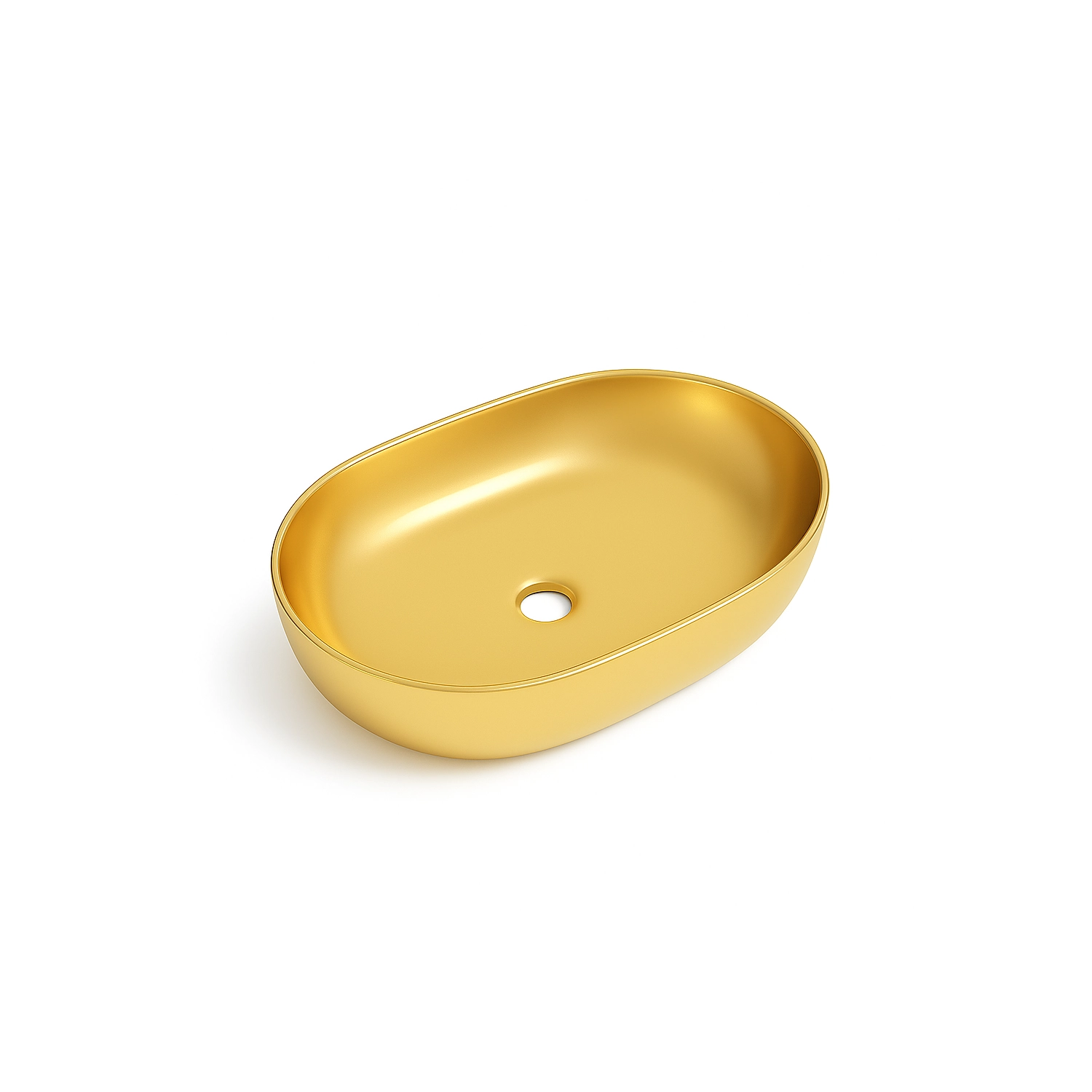 DutchLine - Ovaal Waskom - Glans Goud DutchLine - Ovaal Waskom - Glans Goud