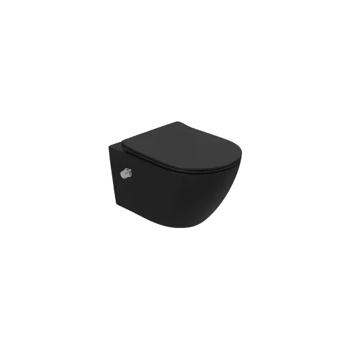 DutchLine - Wandcloset - Mat Zwart - Luccio Rimless - M8831MB-B