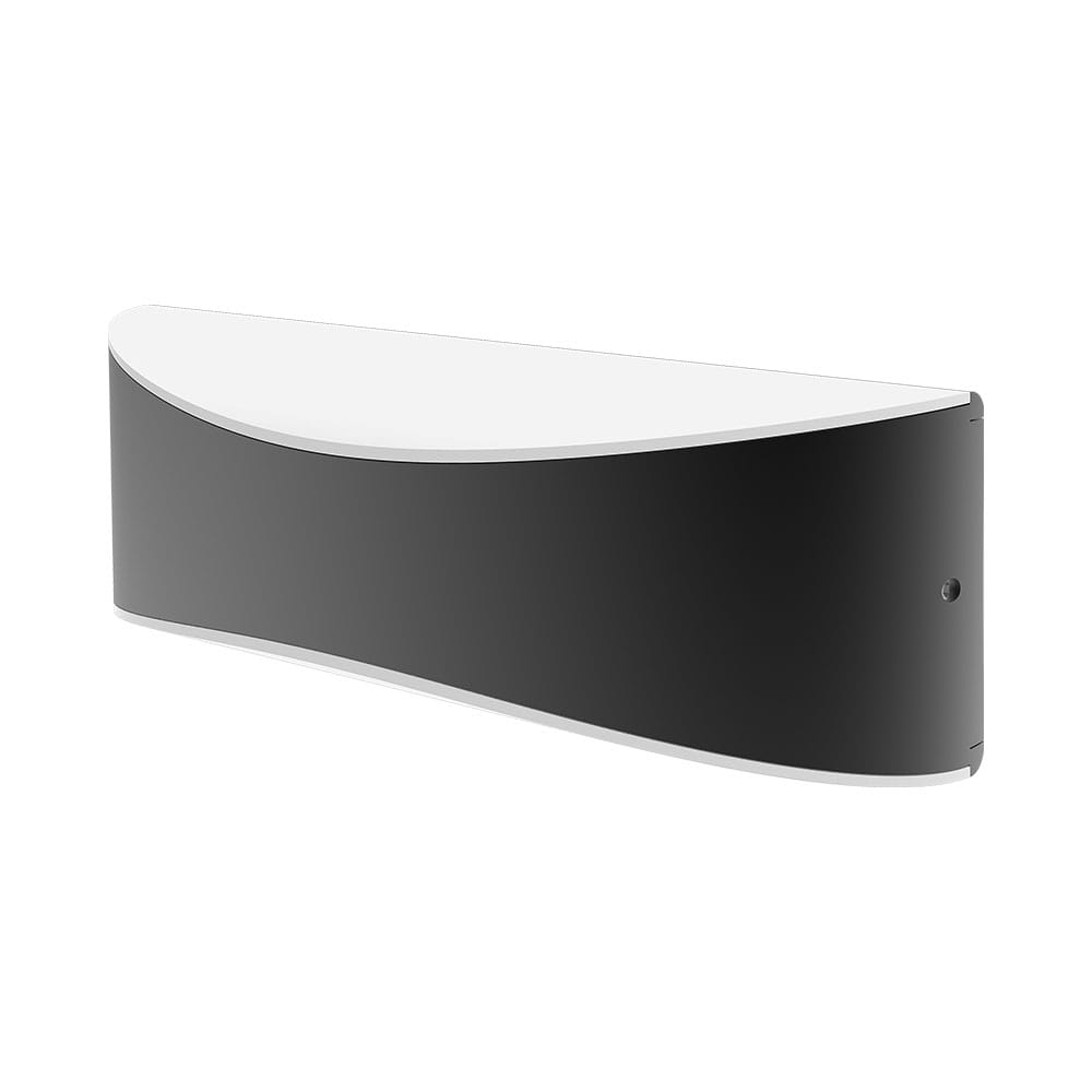 Braytron LED Wandlamp - Grijs, 10W, IP54, IK08, 3000K - Afbeelding 1