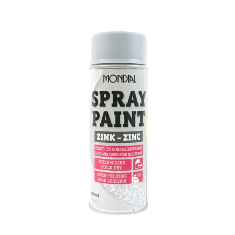 MONDIAL Spray Paint - Zinkspray 97% - 400 ml