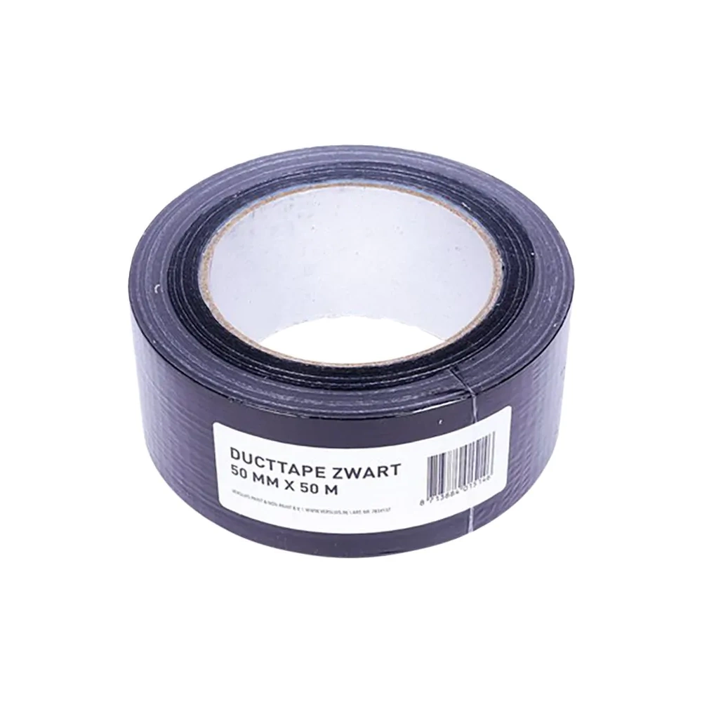 VEBA Duct-Tape - Zwart - 50mm x 50m VEBA Duct-Tape - Zwart - 50mm x 50m