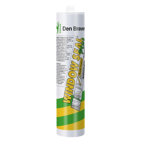 Den Braven - Zwaluw WindowsSeal-Plus Glaskit - Wit - Afbeelding 1