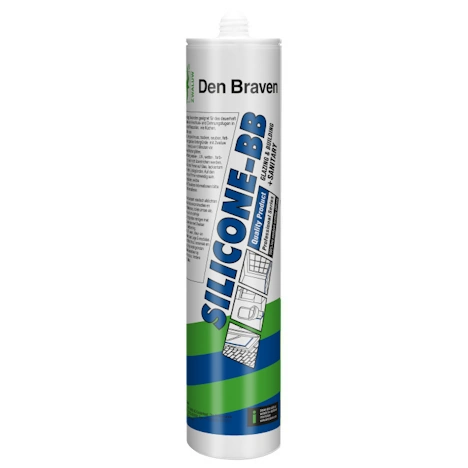 Den Braven - Zwaluw Silicone BB + Sanitary - Grijs - Afbeelding 1